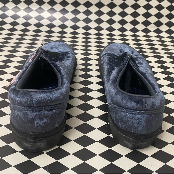 NWT Blue Velvet Vans - Picture 2 of 2